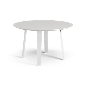Table Divido Ø120 cm - Frêne laminé blanc - Swedese