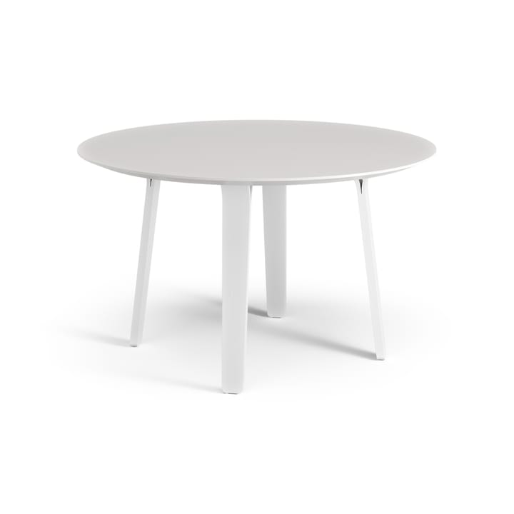 Table Divido Ø120 cm - Frêne laminé blanc - Swedese