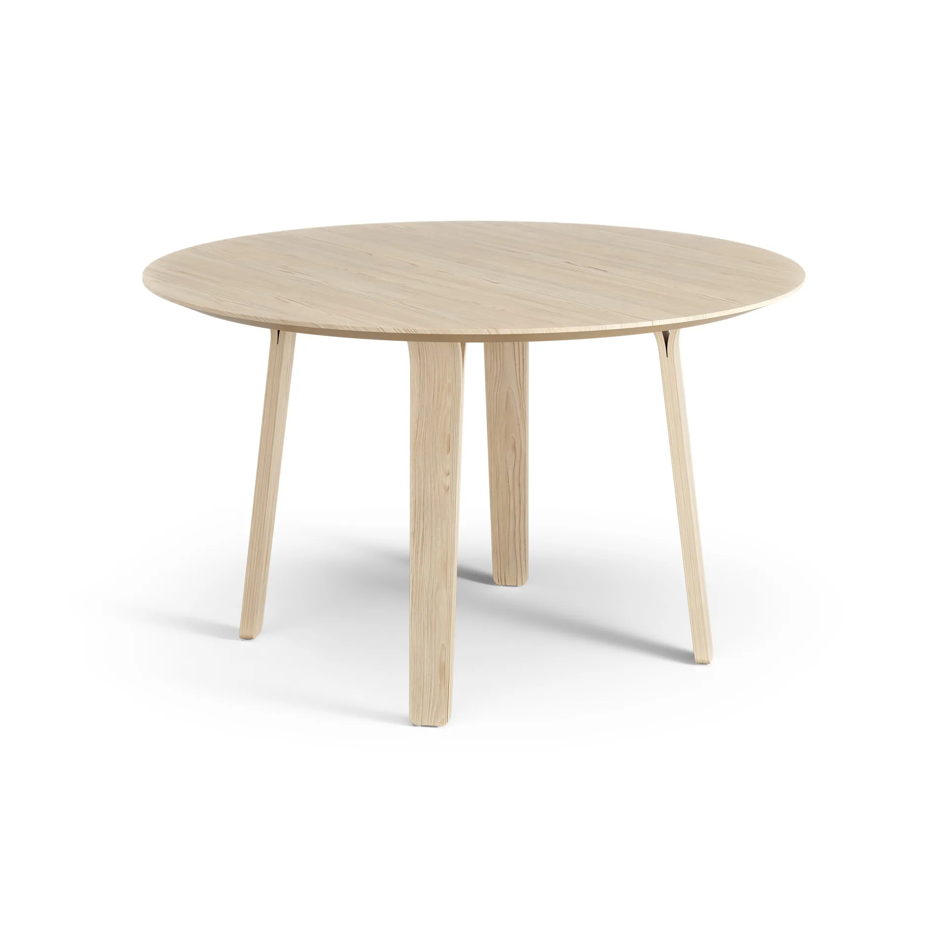 Table Divido Ø120 cm, Frêne laqué Swedese