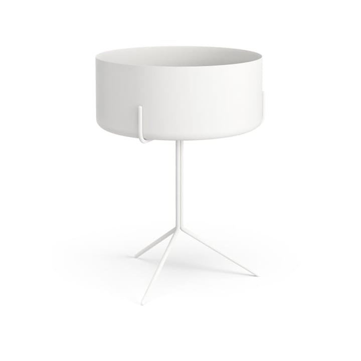Table Drum - blanc, pot - Swedese