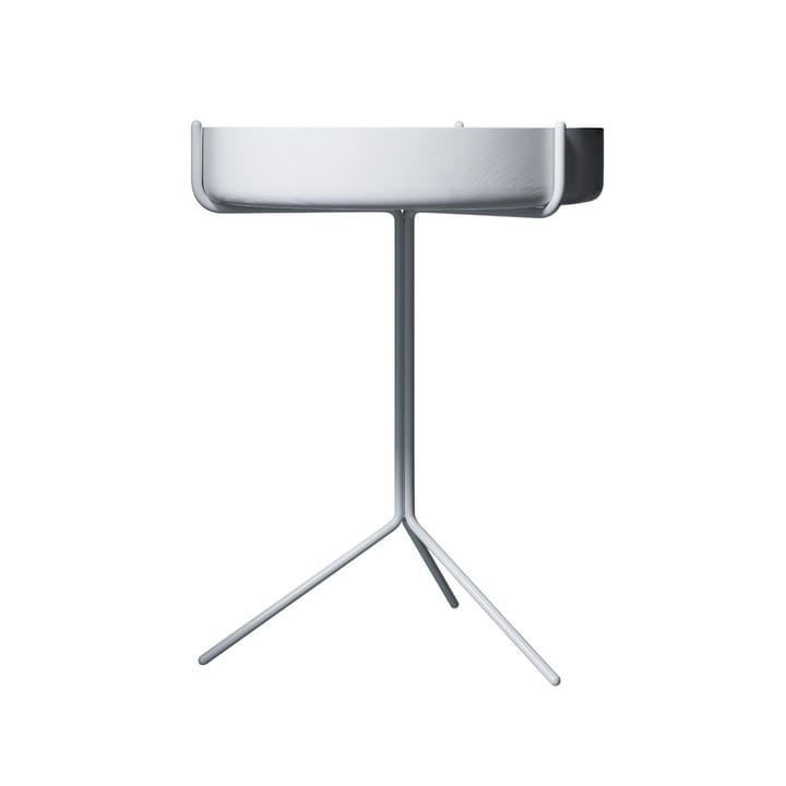 Table Drum - Vernis blanc-h.56cm-structure blanche - Swedese
