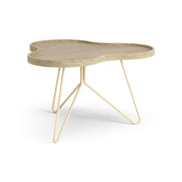 Table Flower mono 62x66 cm - H39 cm chêne laqué - Swedese
