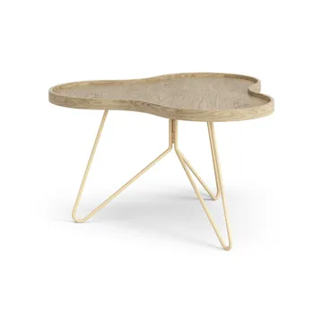 Table Flower mono 62x66 cm - H39 cm chêne laqué - Swedese
