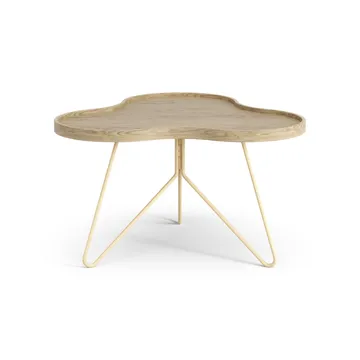 Table Flower mono 62x66 cm - H39 cm chêne laqué - Swedese
