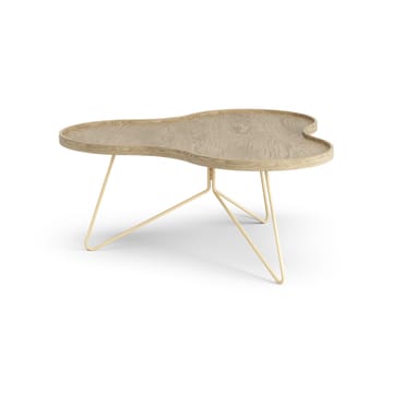 Table Flower mono 84x90 cm - H39 cm chêne laqué - Swedese