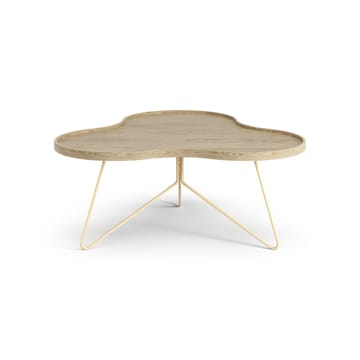 Table Flower mono 84x90 cm - H39 cm chêne laqué - Swedese