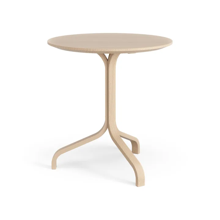 Table Lamino Ø46x49 cm - hêtre laqué - Swedese
