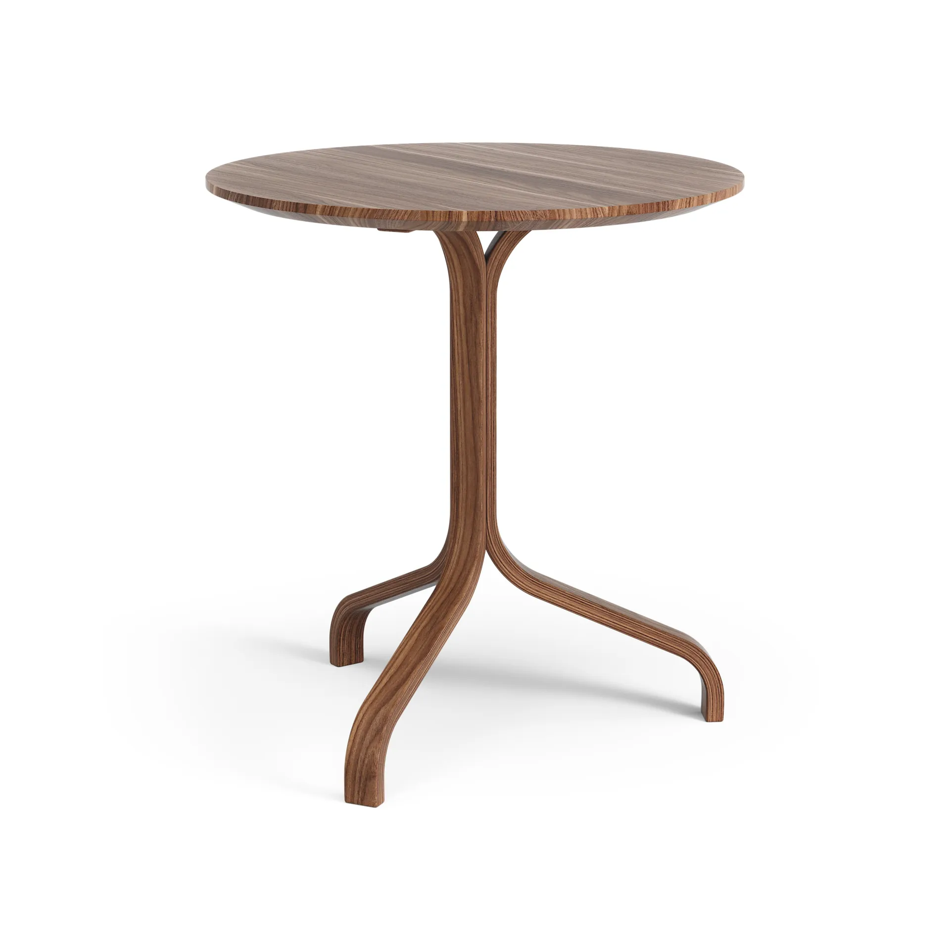 Table Lamino Ø46x49 cm, Noyer huilé Swedese
