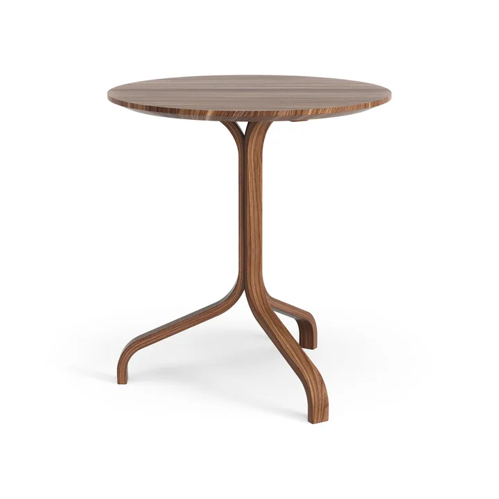 Table Lamino Ø46x49 cm - Noyer huilé - Swedese