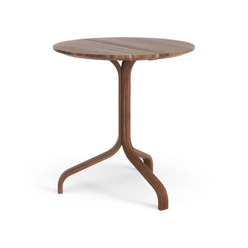 Table Lamino Ø46x49 cm - Noyer huilé - Swedese