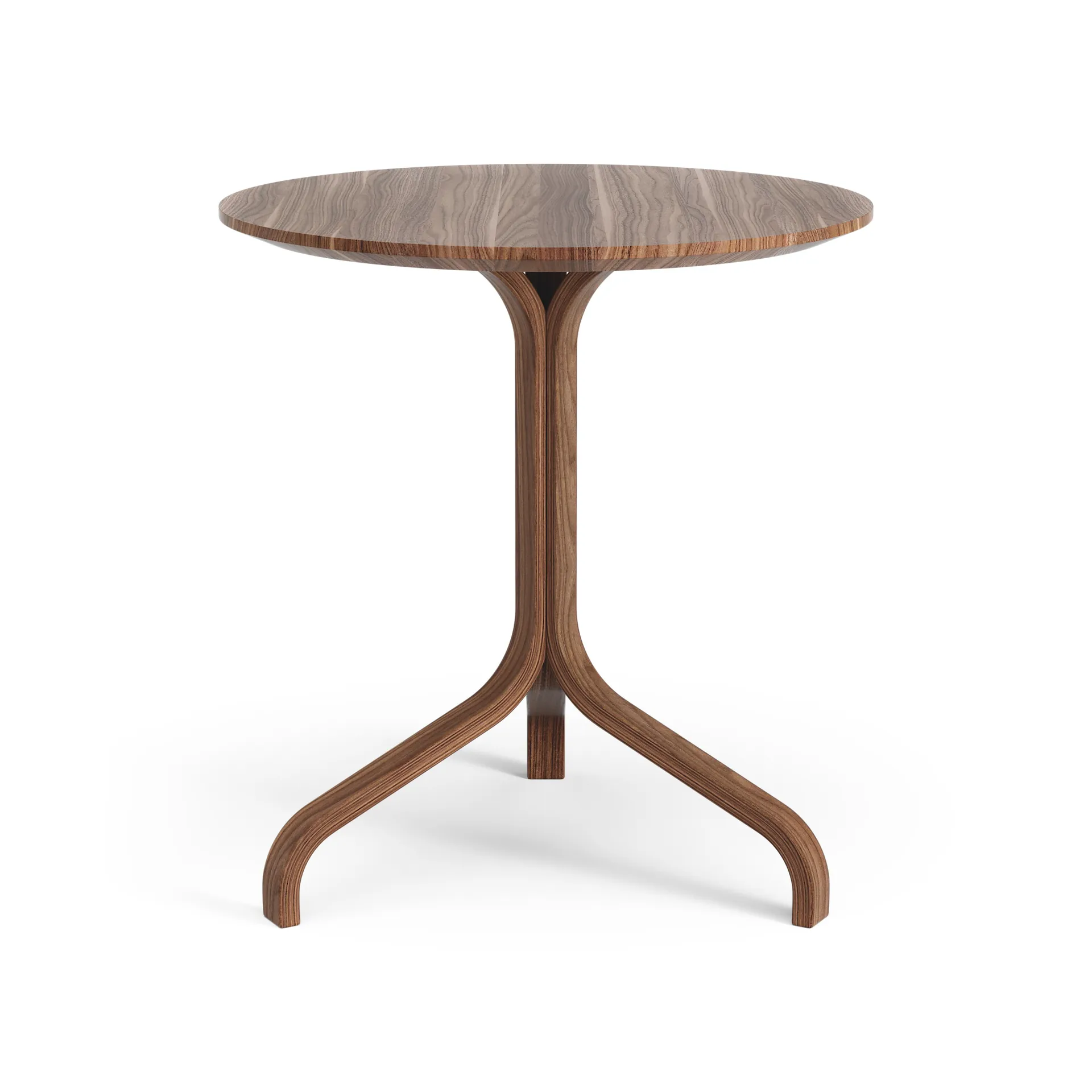 Table Lamino Ø46x49 cm, Noyer huilé Swedese