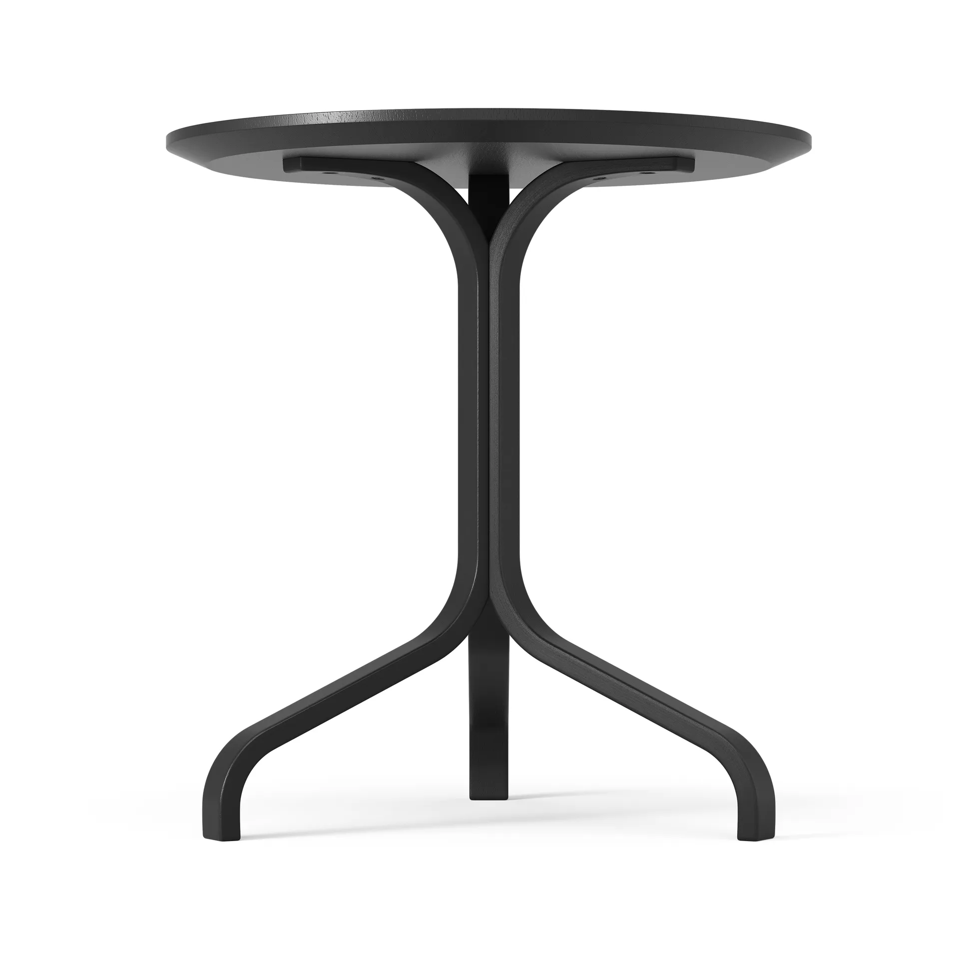 Table Lamino 49 cm, hêtre taché de noir Swedese