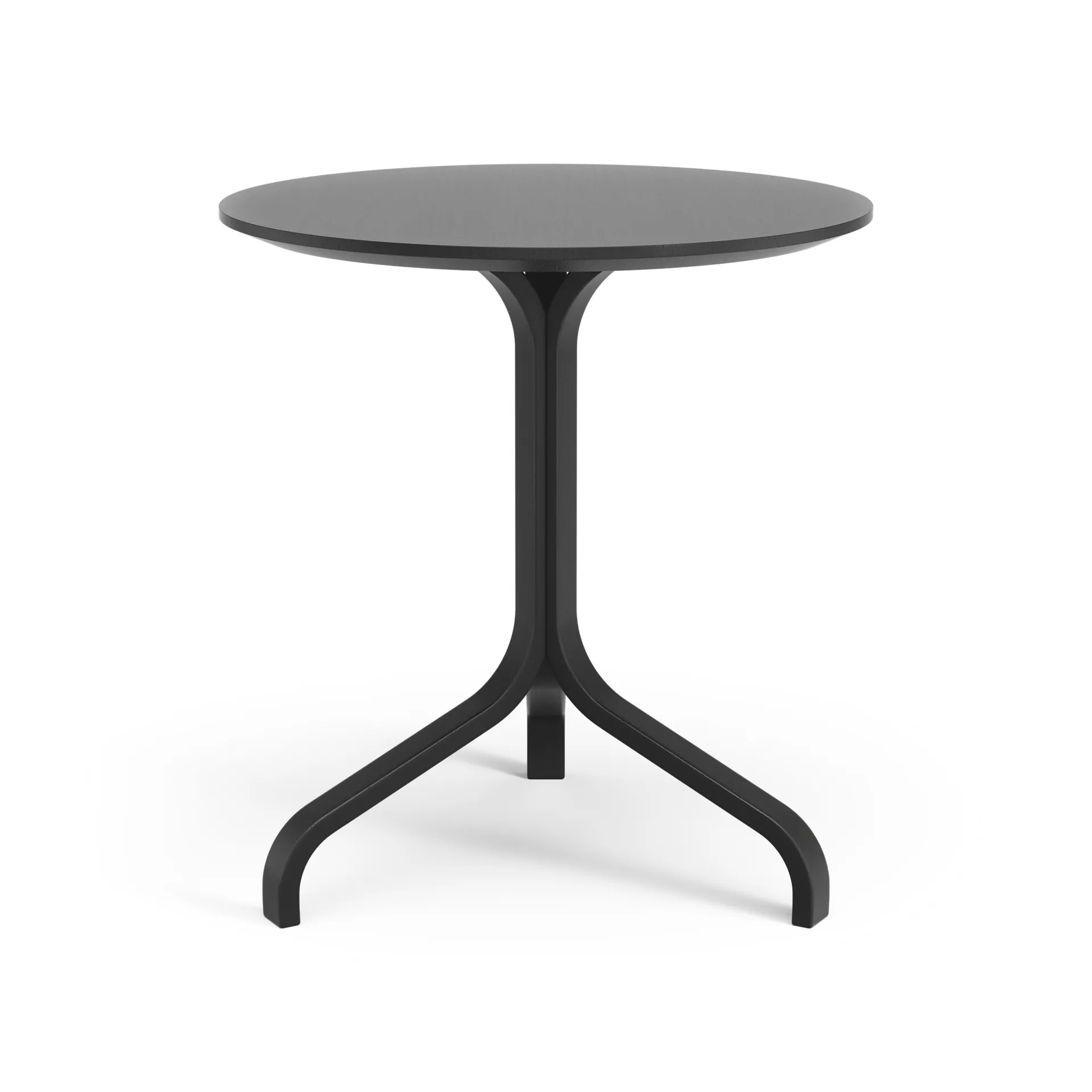 Table Lamino 49 cm, hêtre taché de noir Swedese
