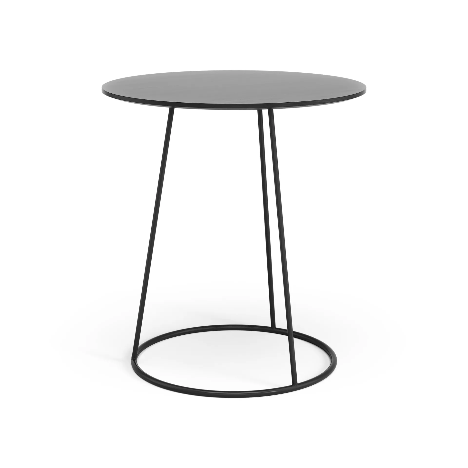 Table lisse Breeze Ø46 cm, Noir Swedese