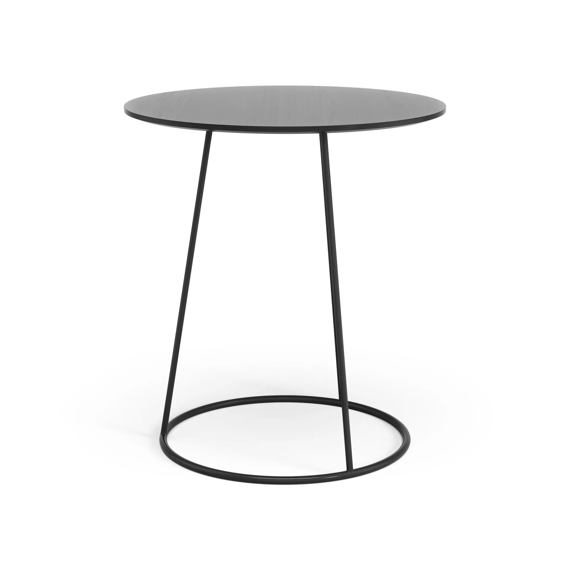 Table lisse Breeze Ø46 cm, Noir Swedese
