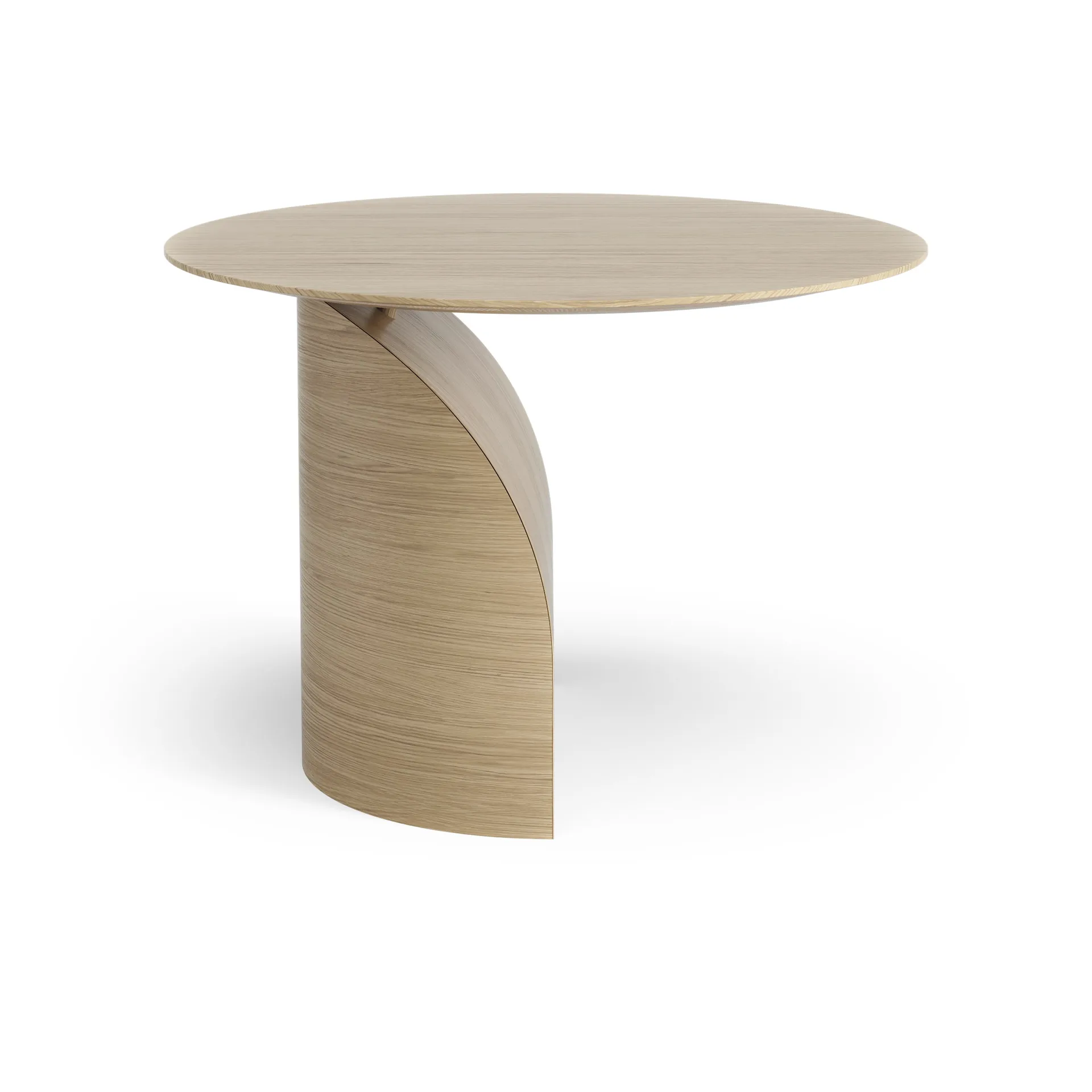 Table Savoa H45 cm, Chêne laqué Swedese