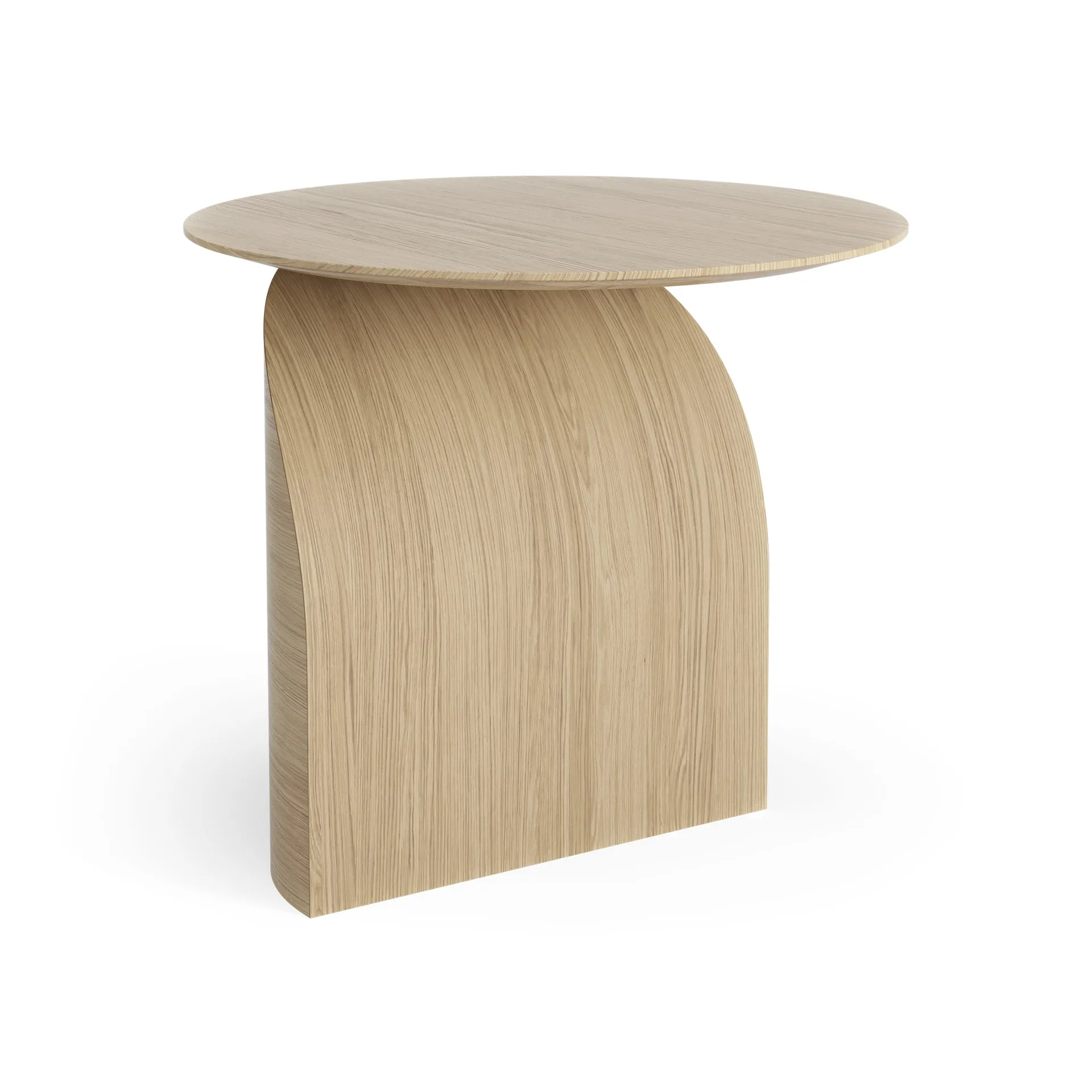 Table Savoa H50 cm, Chêne laqué Swedese