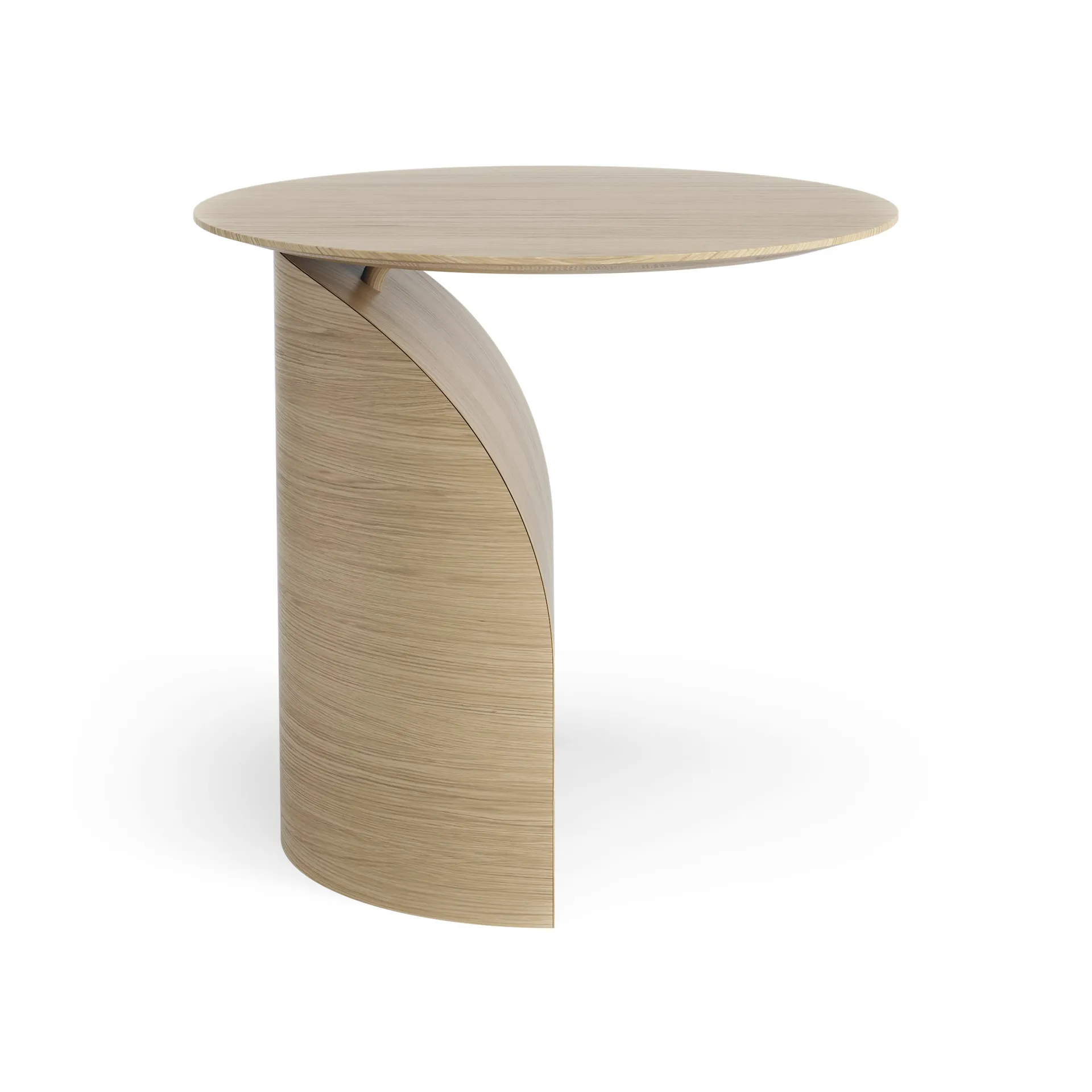 Table Savoa H50 cm, Chêne laqué Swedese
