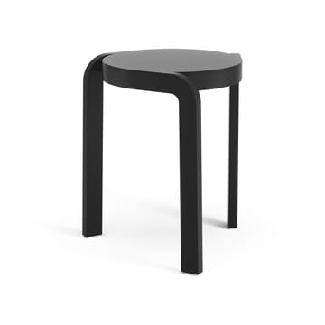 Tabouret Spin H44 cm - Frêne émaillé noir - Swedese