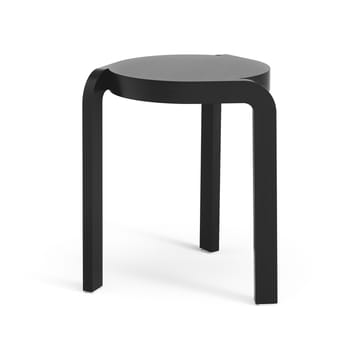 Tabouret Spin H44 cm - Frêne émaillé noir - Swedese