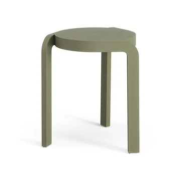 Tabouret Spin H44 cm - Frêne-moss green - Swedese
