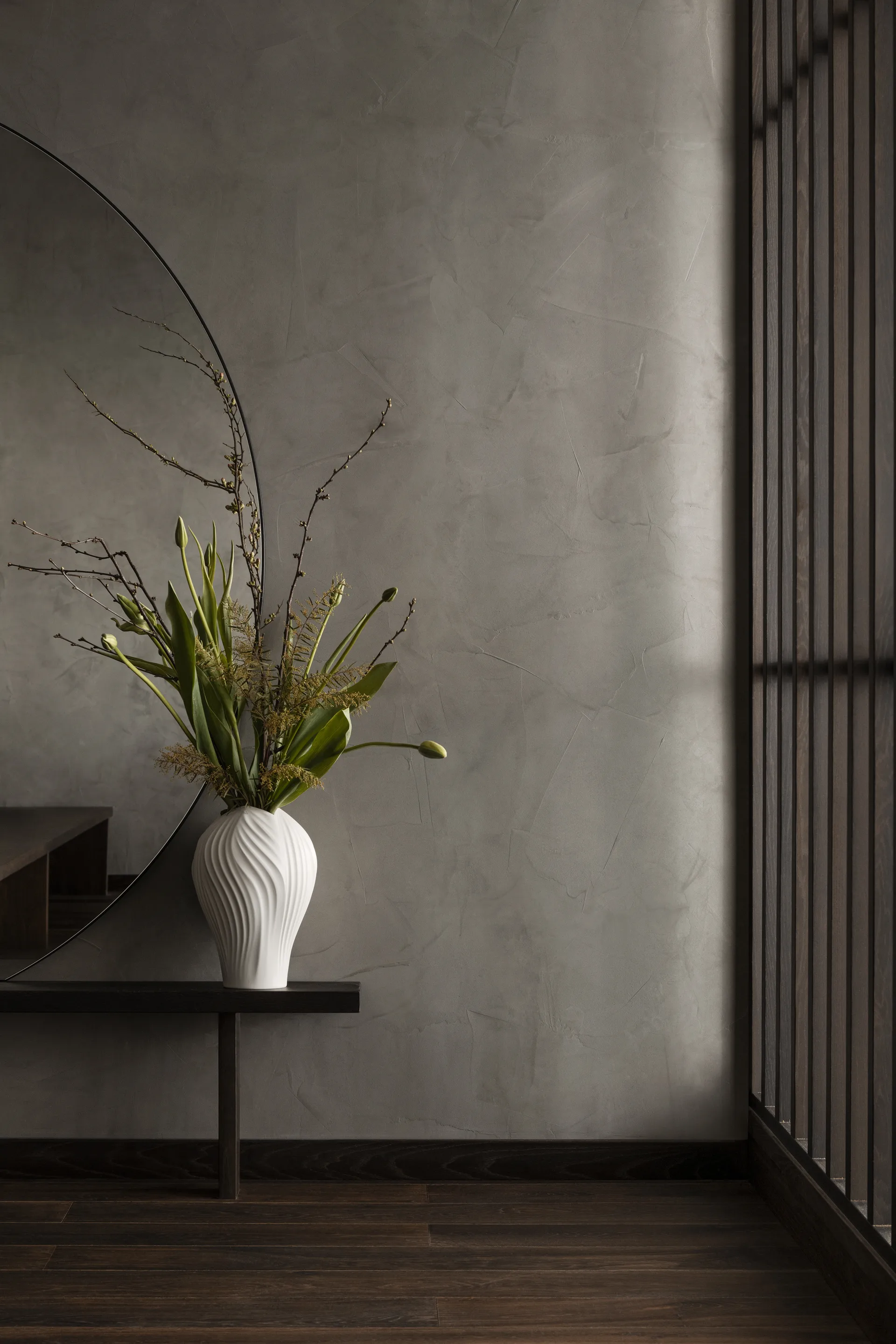 Vase Anna grand 31 cm, Blanc Swedese