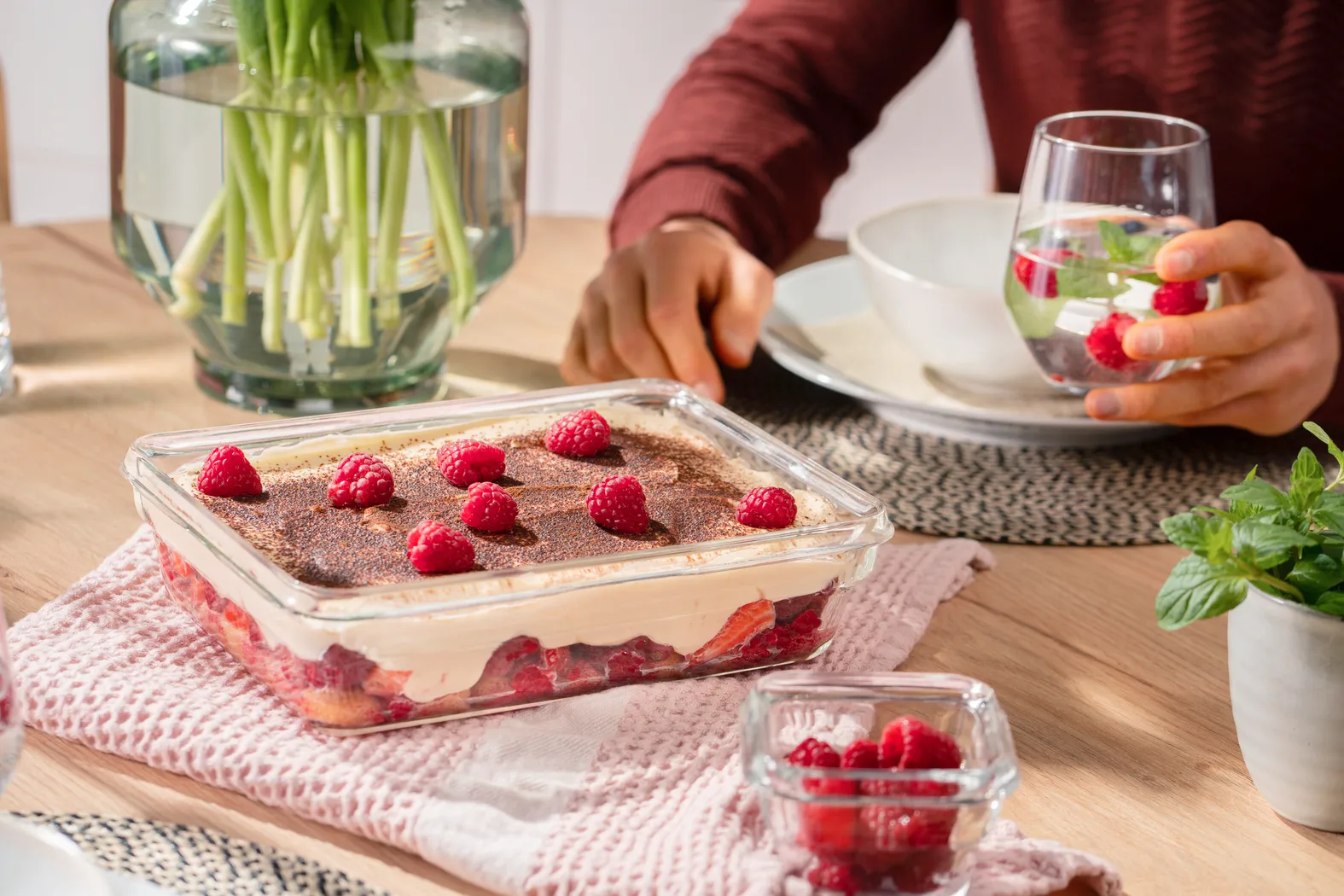 Boîte à lunch rectangulaire en verre MasterSeal, 3 L Tefal