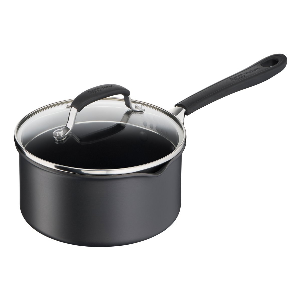 tefal casserole jamie oliver quick & easy hard anodised 2,1 l