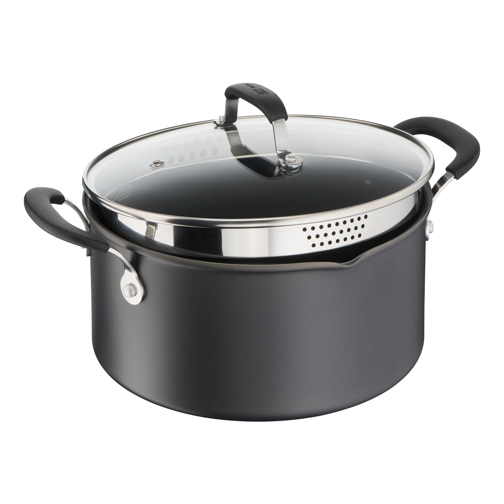 Cocotte hard anodised Jamie Oliver Quick & Easy, 3 L Tefal