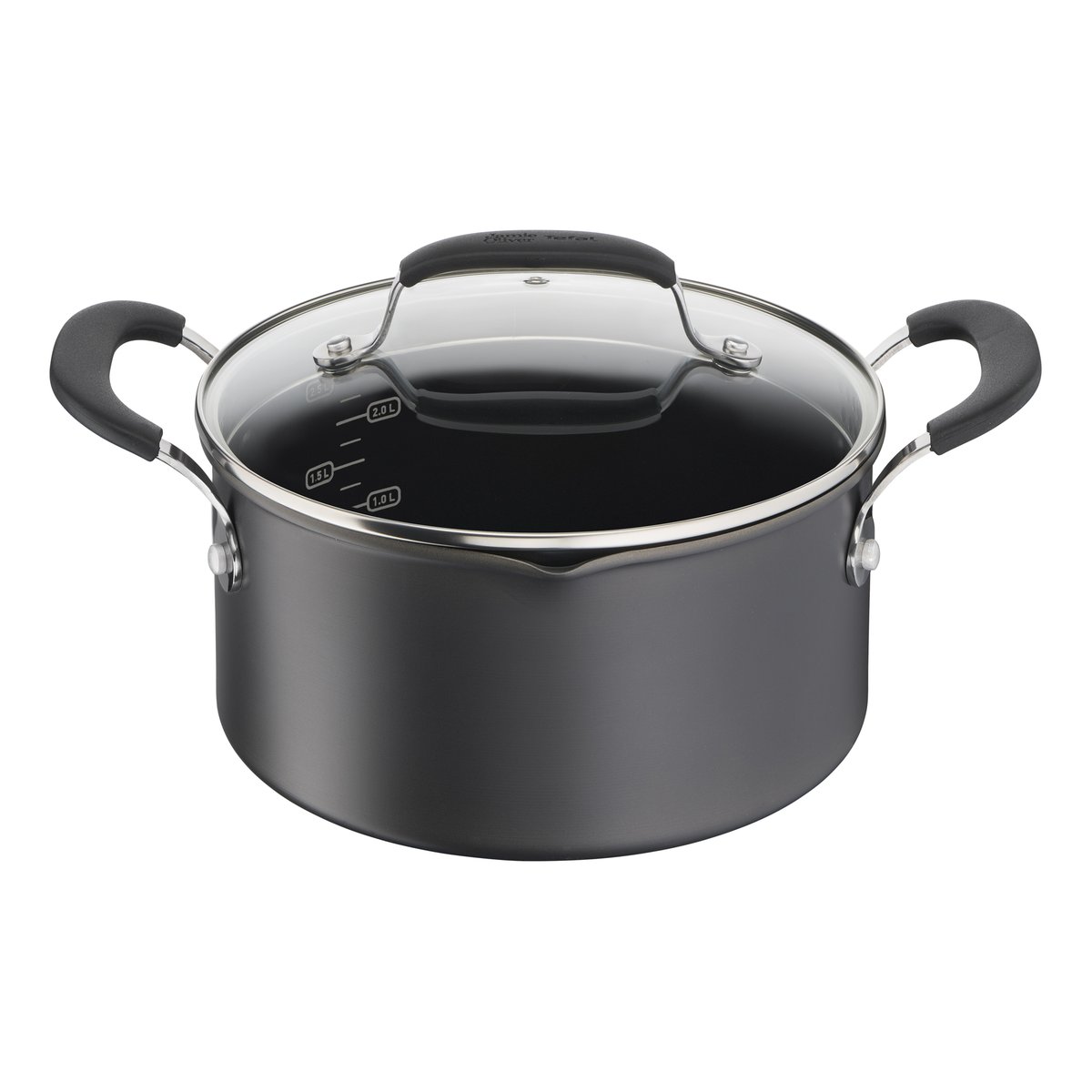 tefal cocotte hard anodised jamie oliver quick & easy 5,2 l