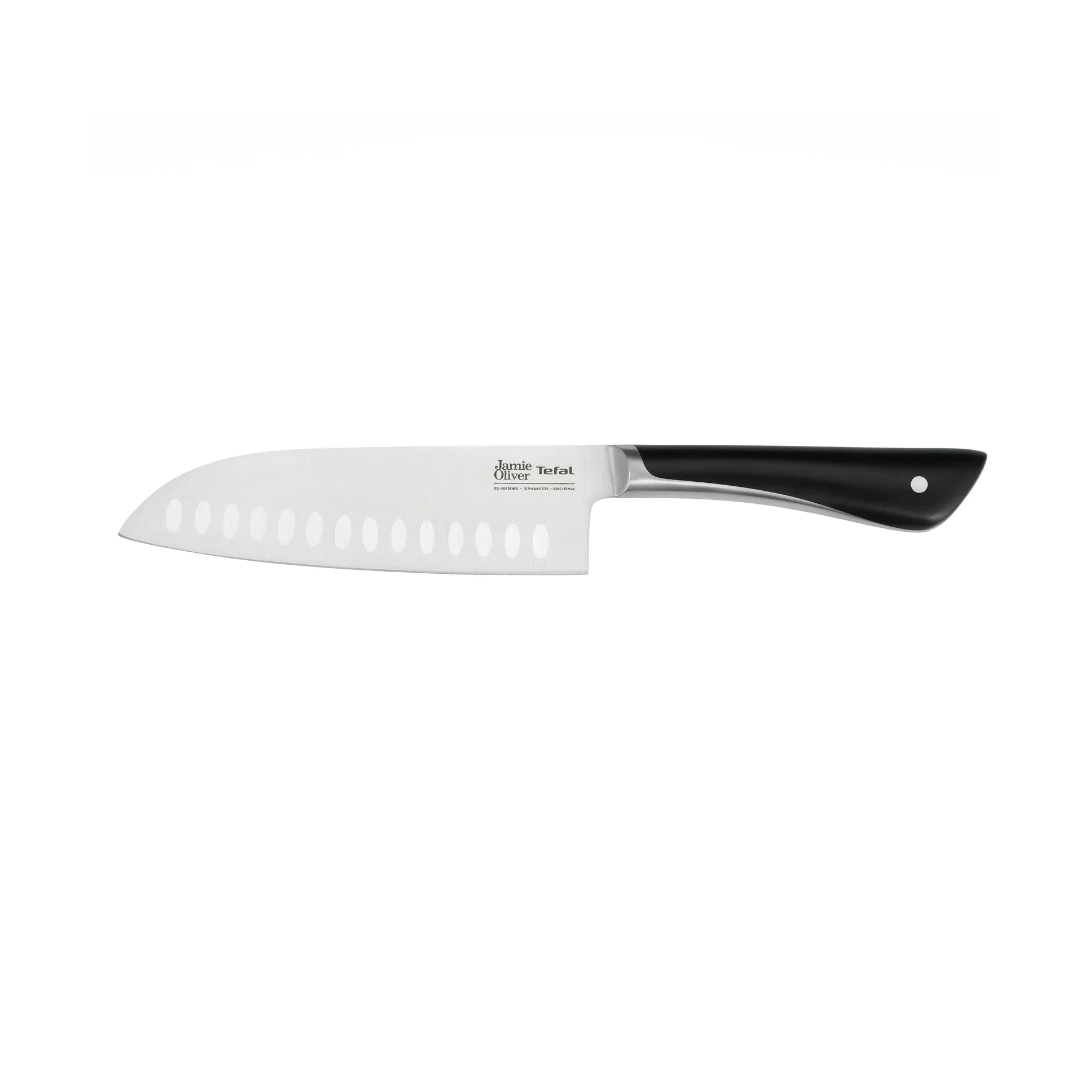 Jamie Oliver couteau santoku, Acier inoxydable Tefal