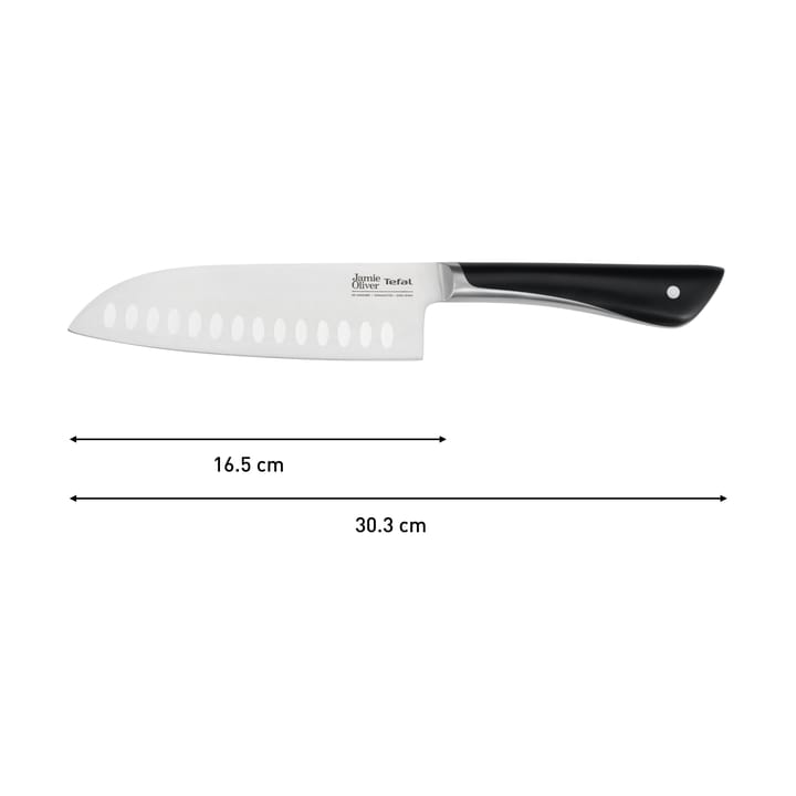 Jamie Oliver couteau santoku - Acier inoxydable - Tefal