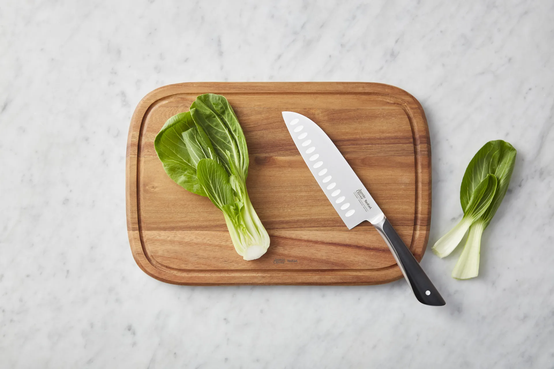 Jamie Oliver couteau santoku, Acier inoxydable Tefal