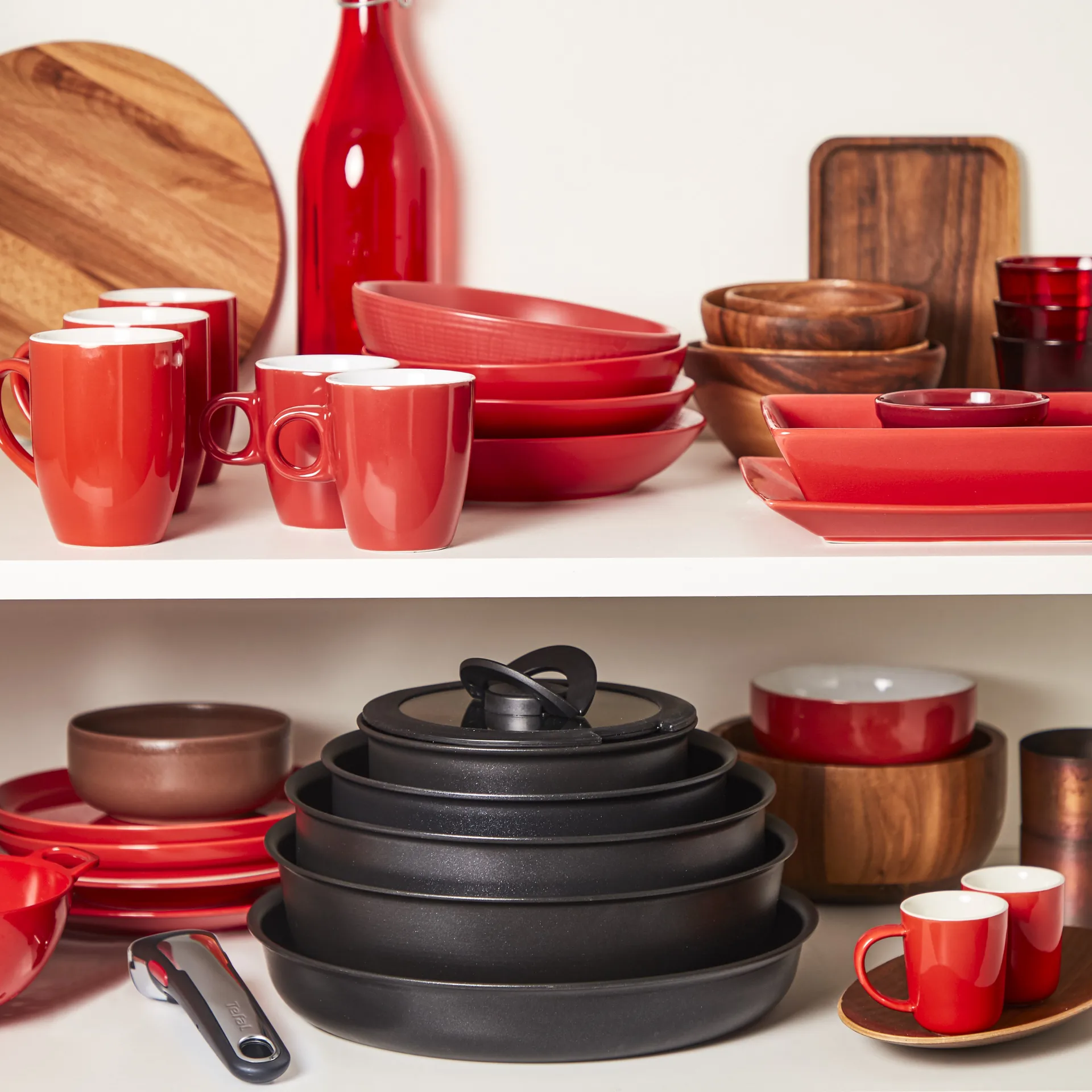 Lot de poêles à frire et de casseroles Ingenio Unlimited ON, 5 pièces Tefal