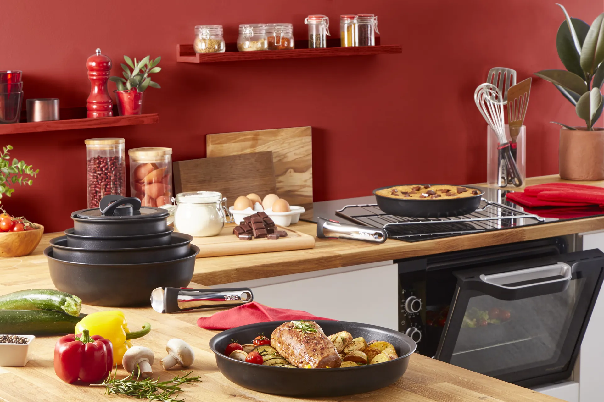 Lot de poêles à frire Ingenio Unlimited ON, 3 pièces Tefal
