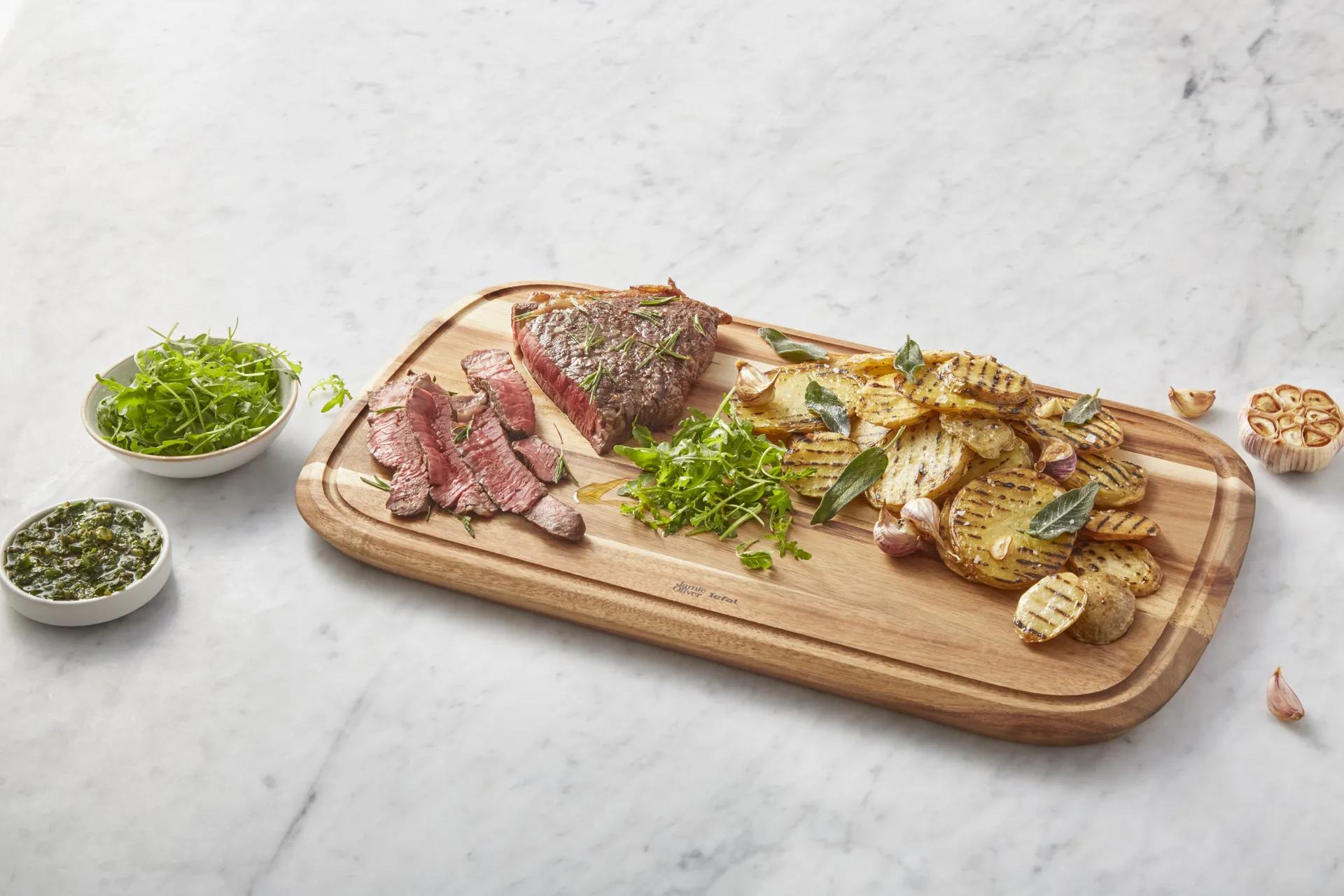 Planche à découper Jamie Oliver, Grand 28x49 cm Tefal