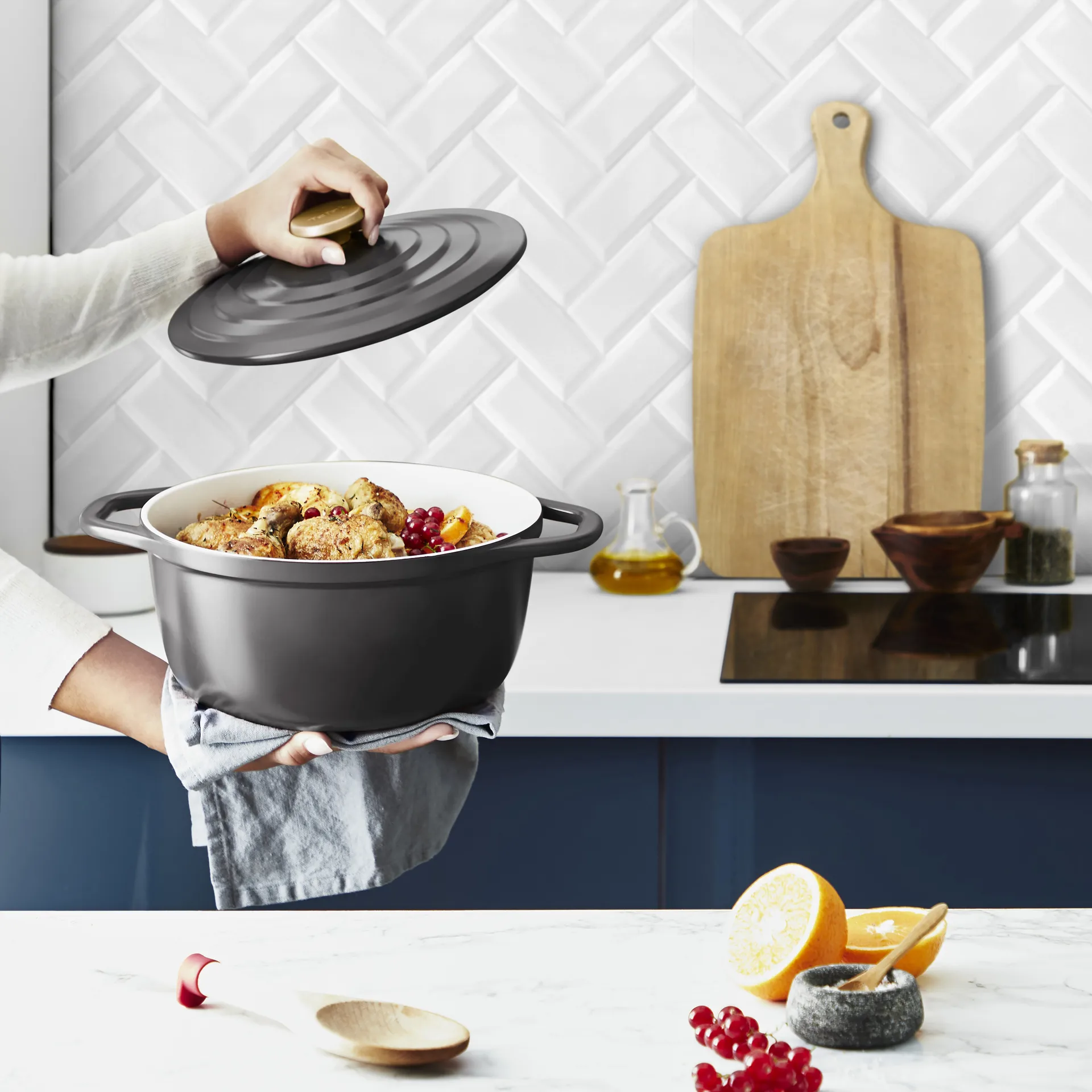 Plat Air 4,7 l, Gris Tefal