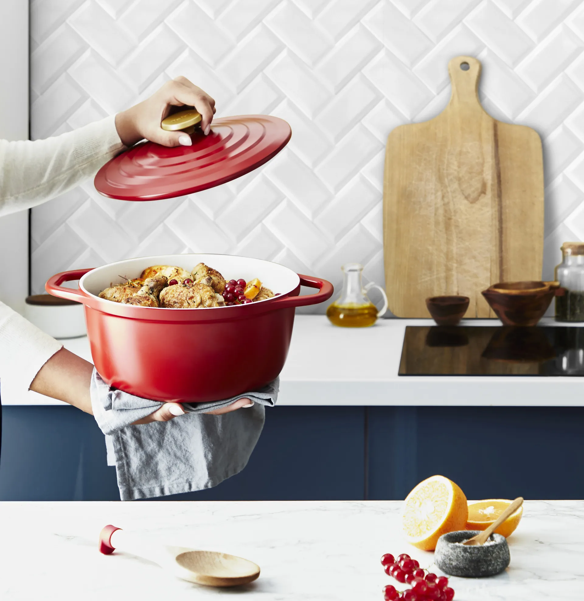 Plat Air 4,7 l, Rouge Tefal