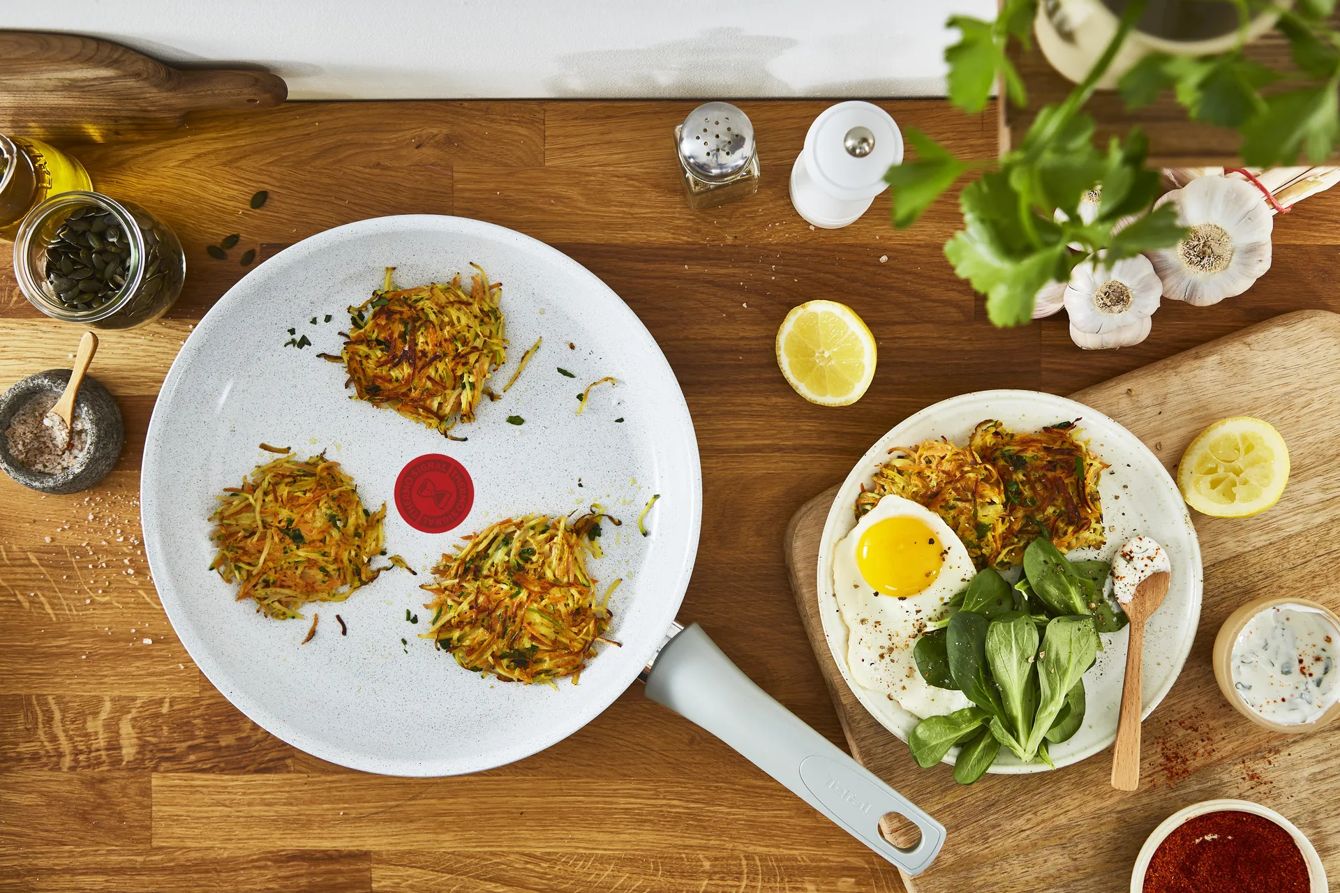 Poêle à frire Natural chef, gris, 28 cm Tefal