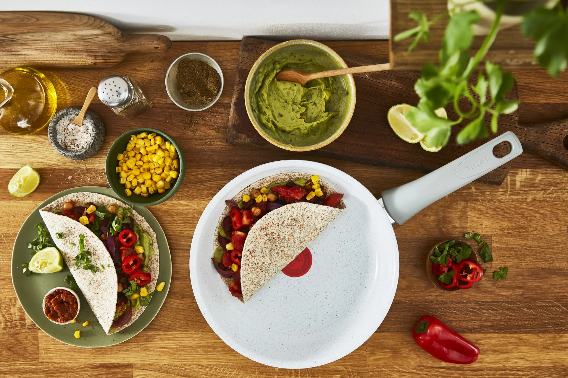 Poêle à frire Natural chef, gris, 28 cm Tefal