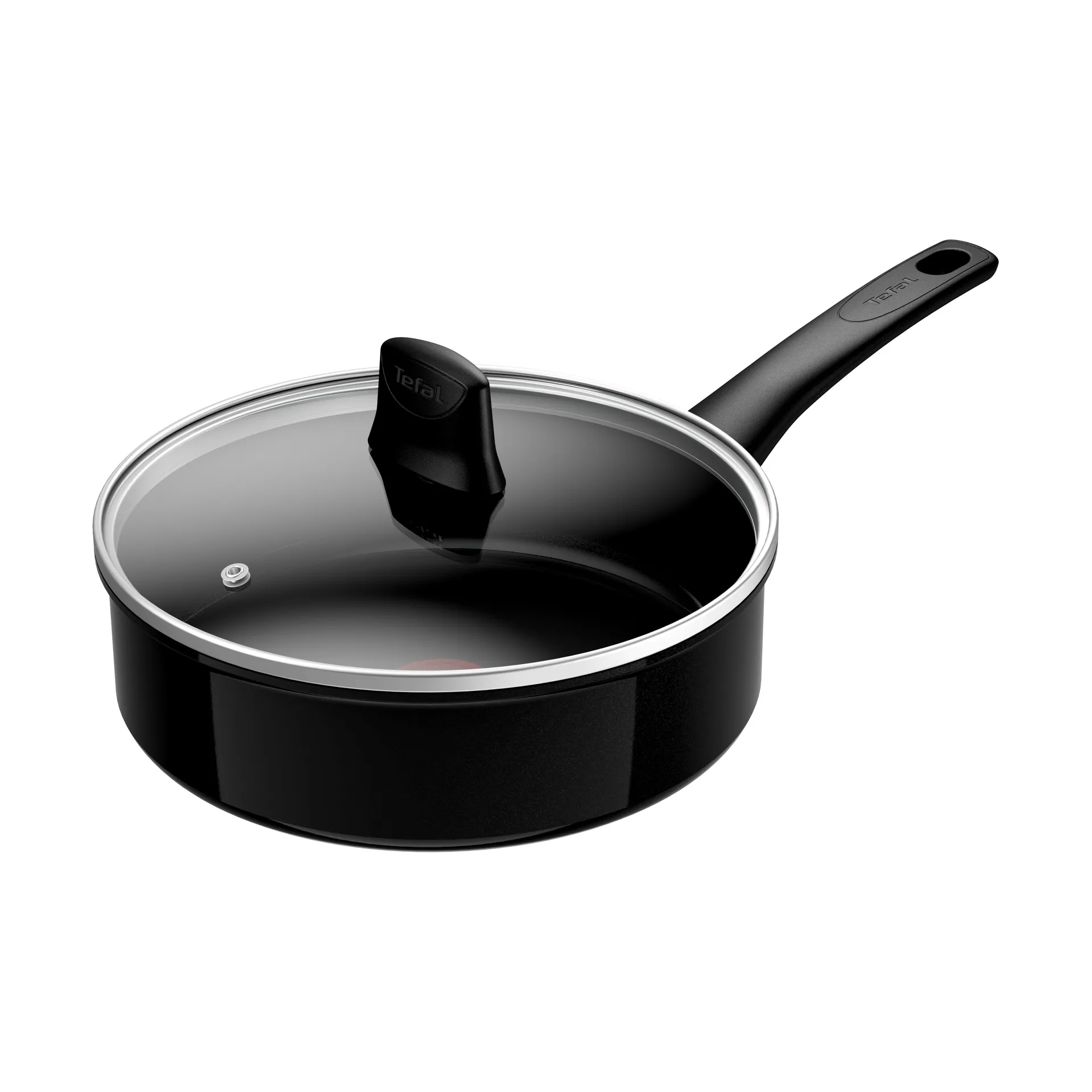 Renew ON poêle avec couvercle Ø25.4 cm, Noir Tefal