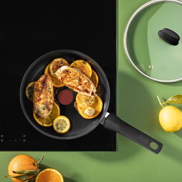 Renew ON poêle avec couvercle Ø25.4 cm - Noir - Tefal