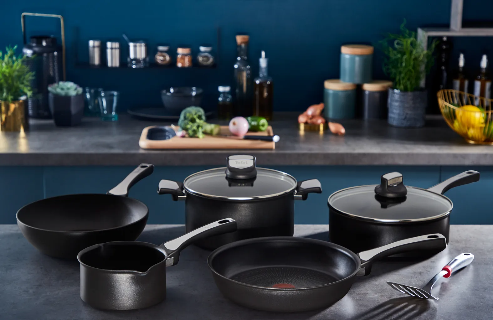 Sauteuse à couvercle Unlimited ON, 24 cm Tefal