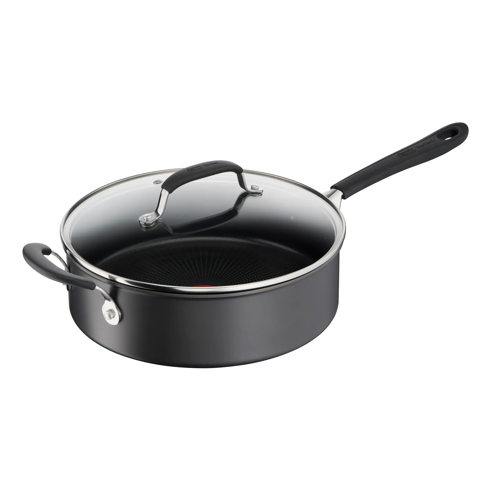 Sauteuse Jamie Oliver Quick & Easy hard anodised, 26 cm Tefal