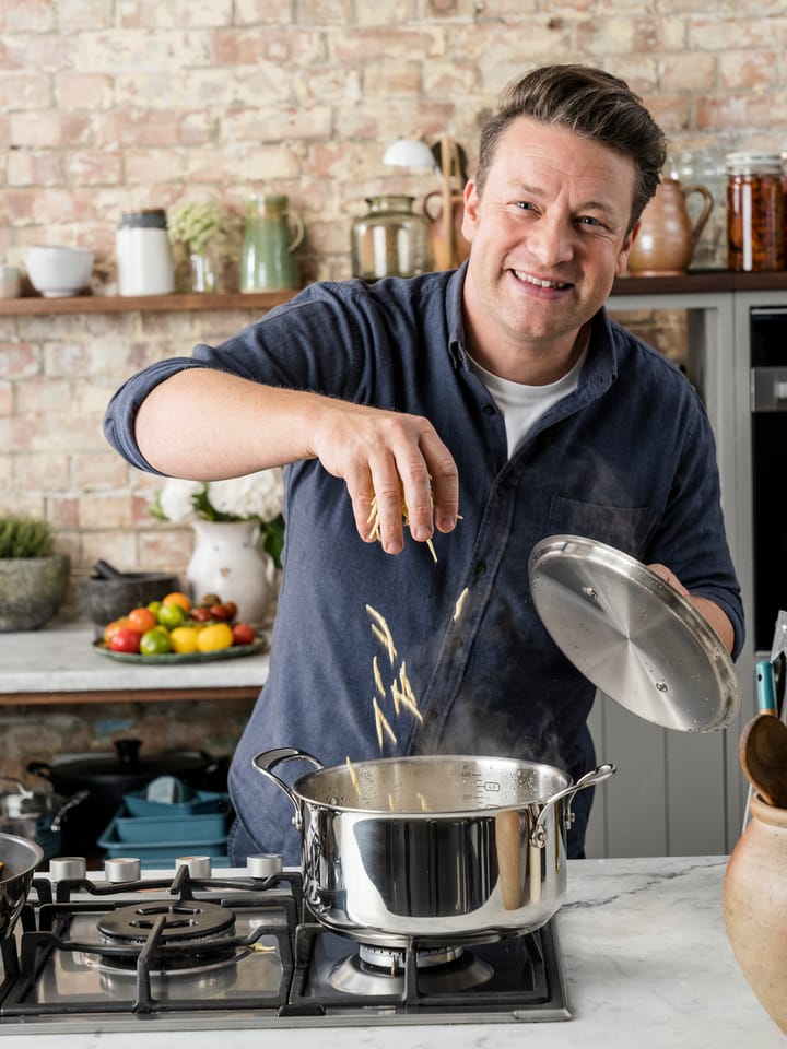 Set de casseroles Jamie Oliver Cook's Classics 7 Pièces, Acier inoxydable Tefal