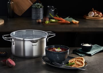 Set de casseroles Nordica 6 Pièces - Acier inoxydable - Tefal
