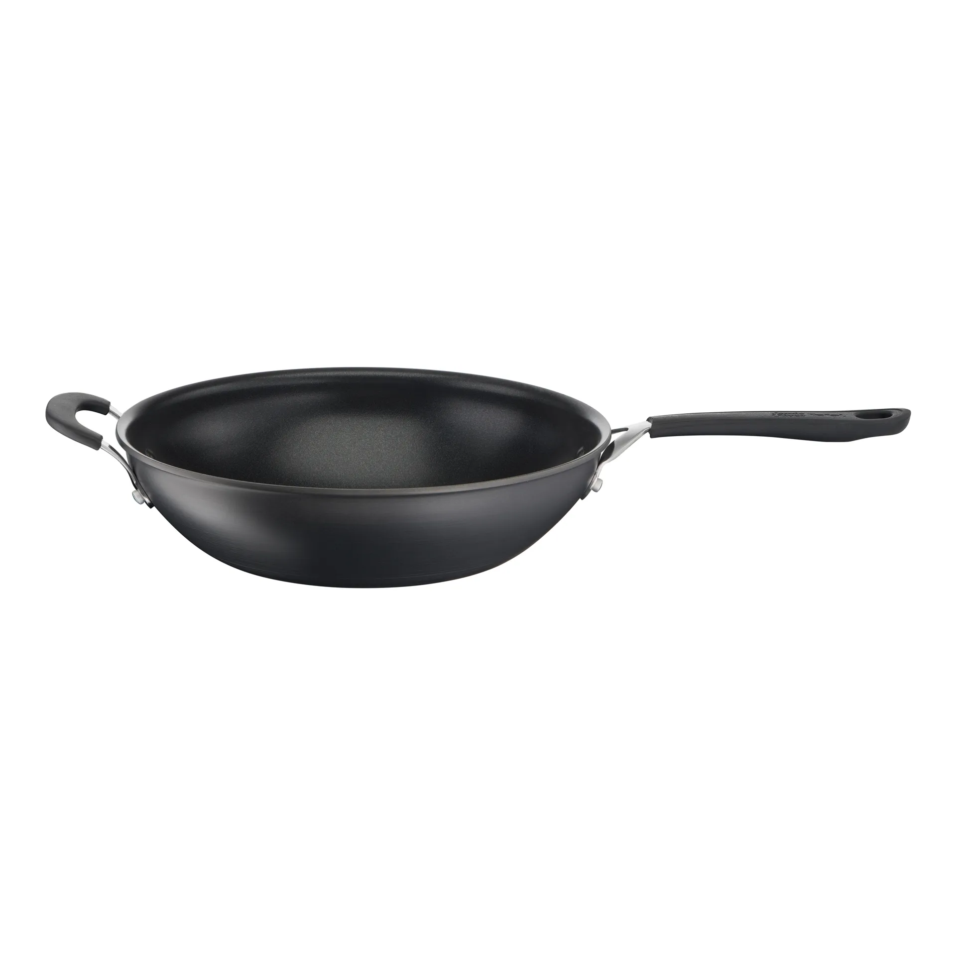Wok Jamie Oliver Quick & Easy hard anodised, 30 cm Tefal