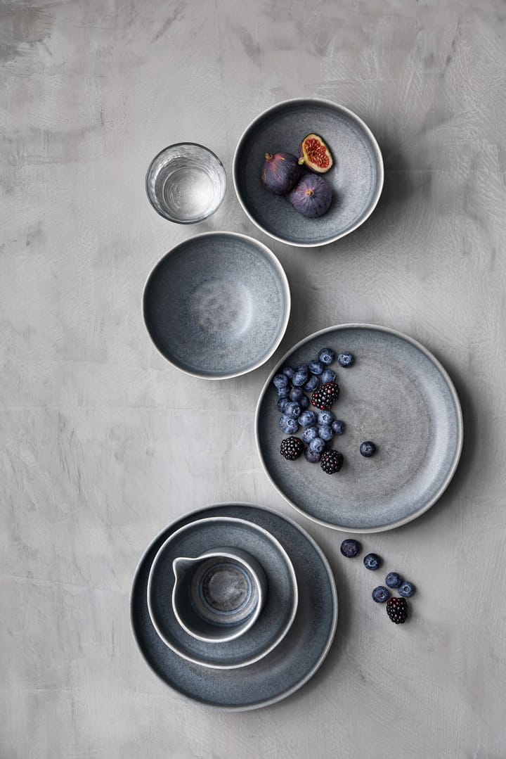 Assiette creuse Centro Ø 21,5 cm, Soft grey Tell Me More