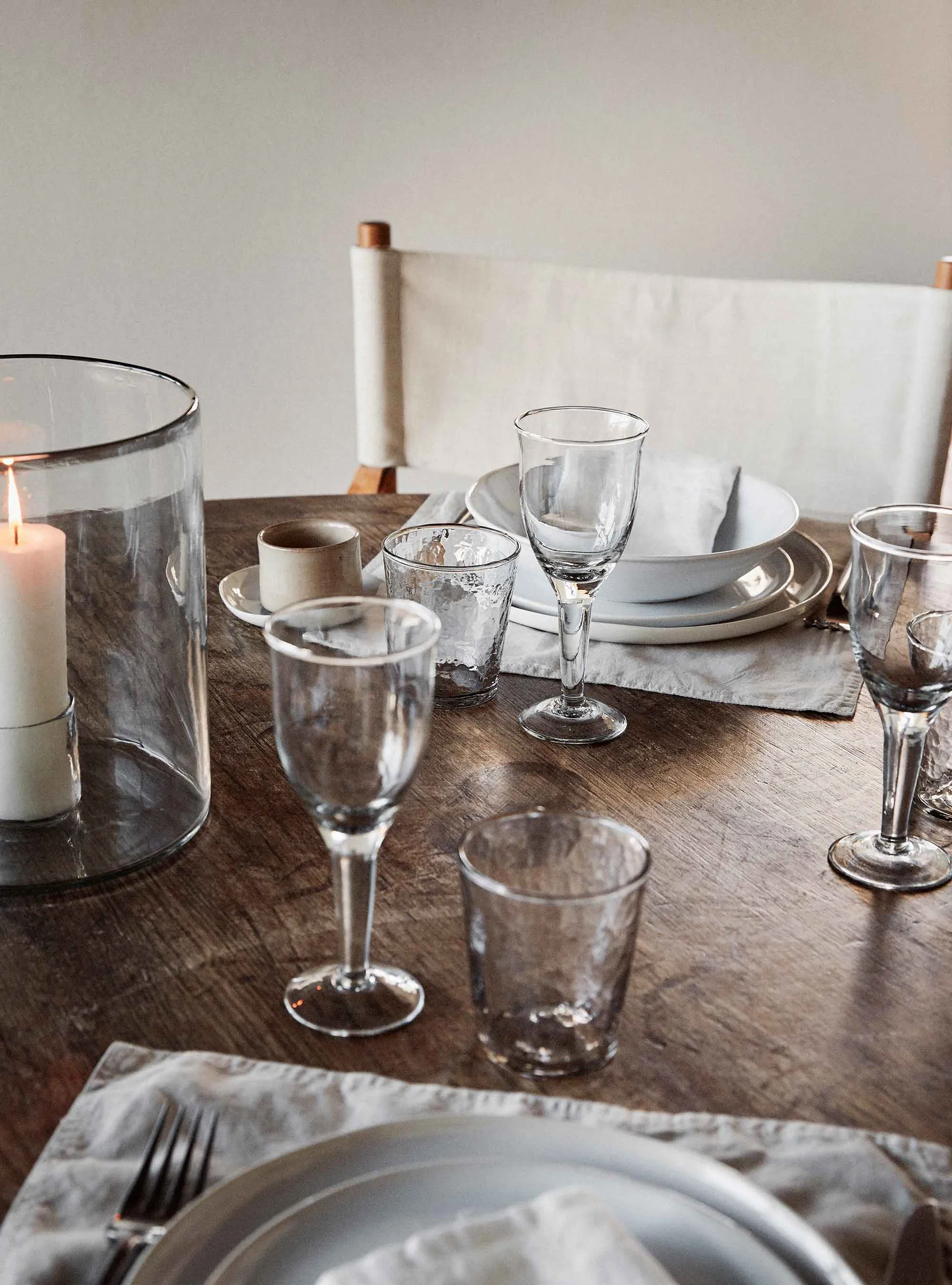 Assiette creuse Vince Ø22,5cm, Blanc Tell Me More