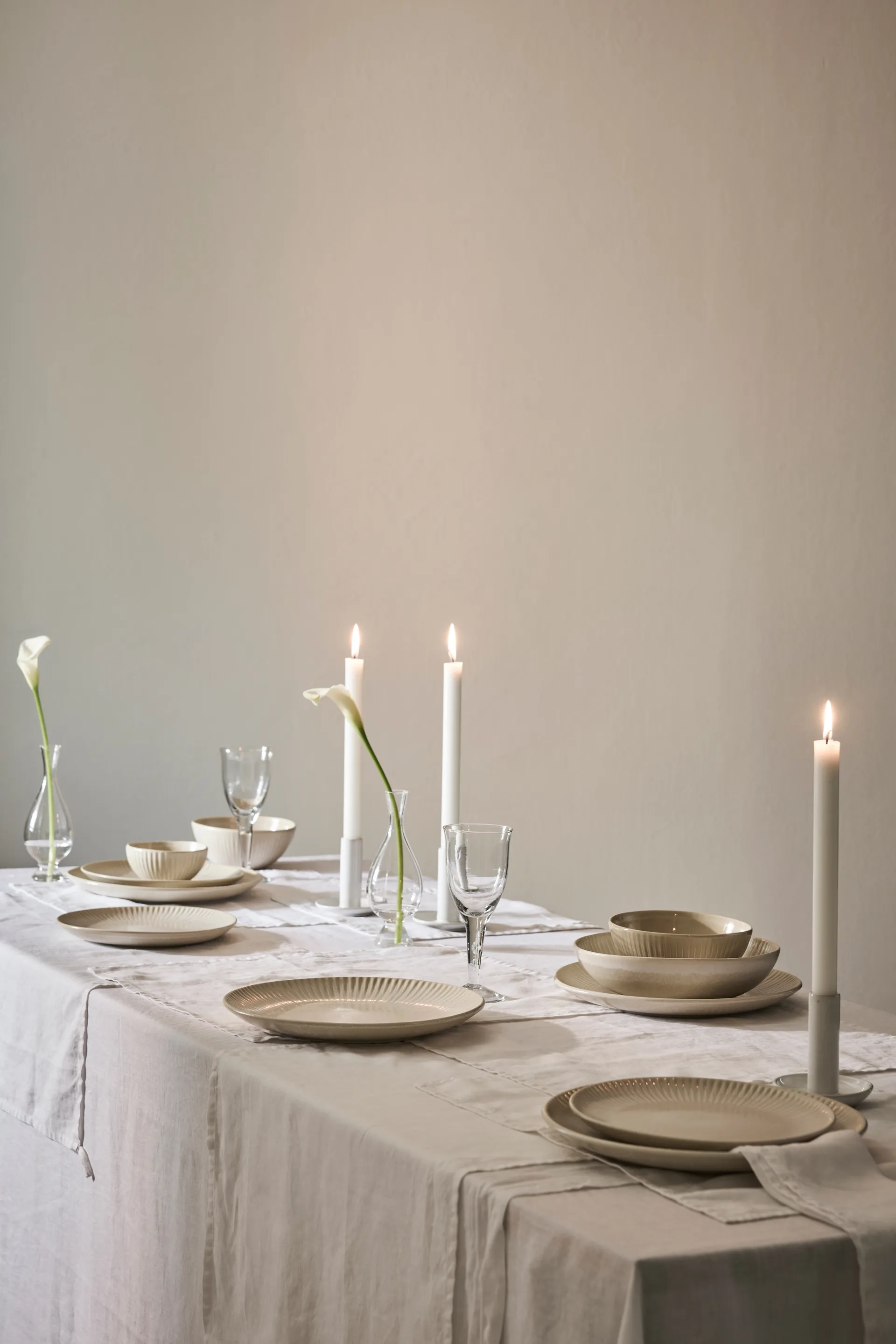 Assiette Granada Ø26,5 cm, Crème-beige Tell Me More